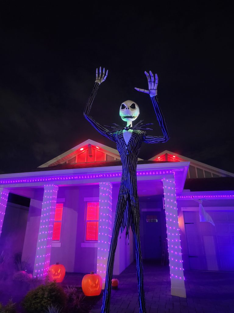 Jack Skellington Halloween Display